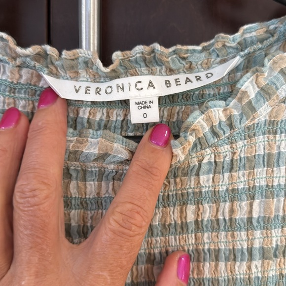 Veronica Beard short sleeve ruffle dress - Picture 2 of 9